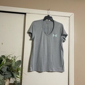 LG Gray Polo Short Sleeve T-Shirt Relaxed Fit